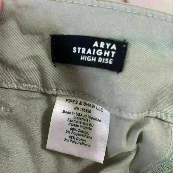 Veronica Beard Arya Cargo Pants Women’s Size 27/4 Light Sage Green Button Fly - Picture 11 of 17